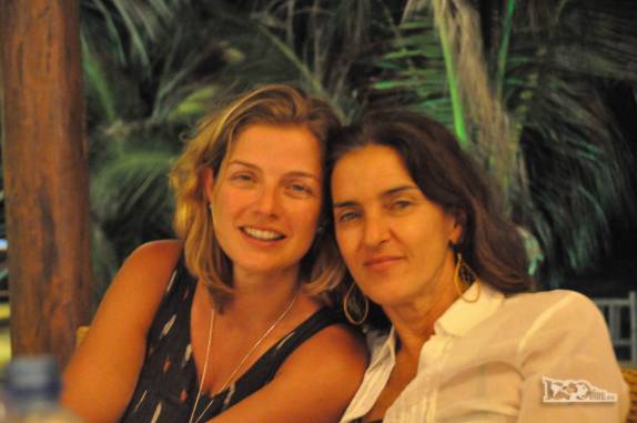 Encontro com a cunhada Íris no hotel em Fortim, litoral do Ceará